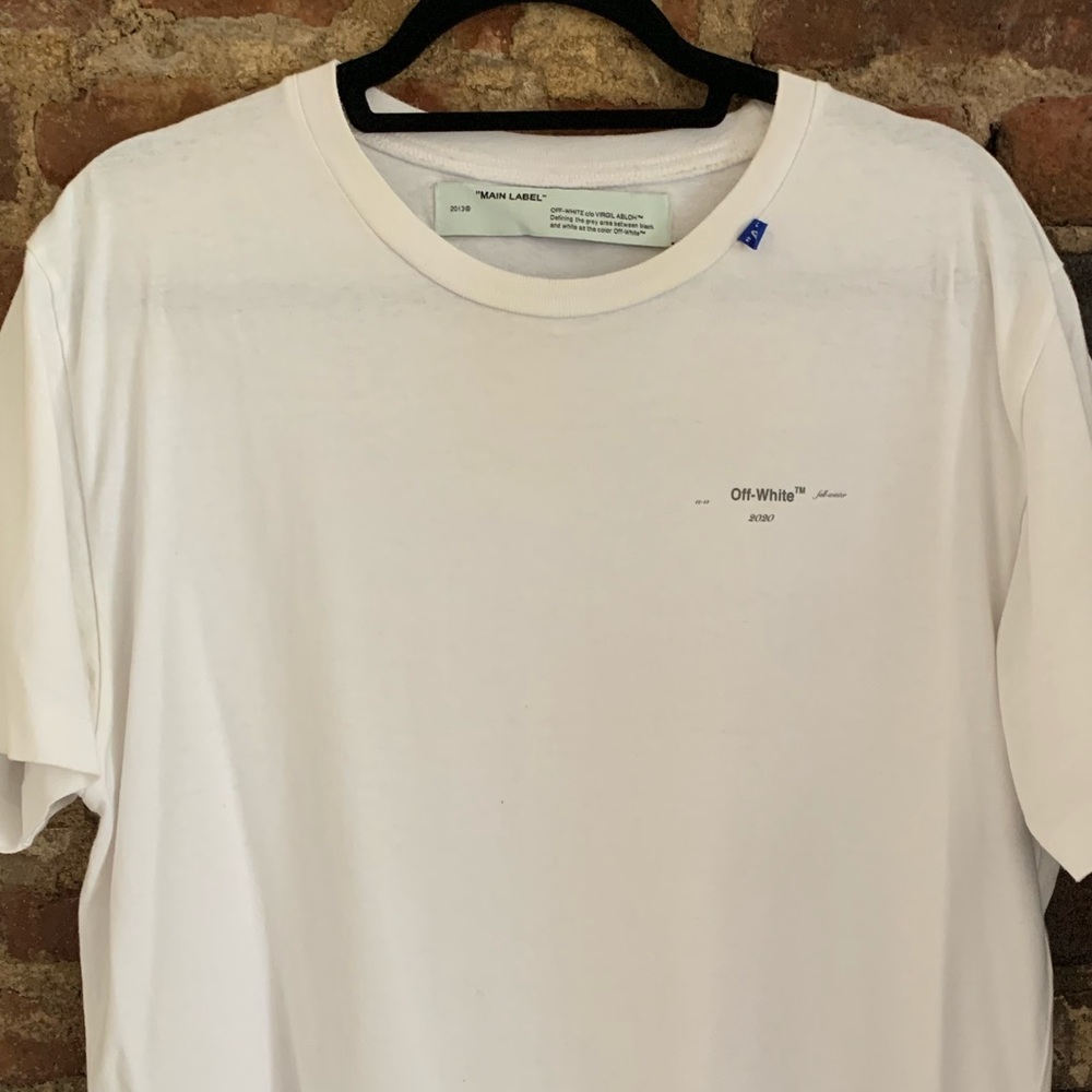 Basic off white T-shirt White f/w 2019/2020